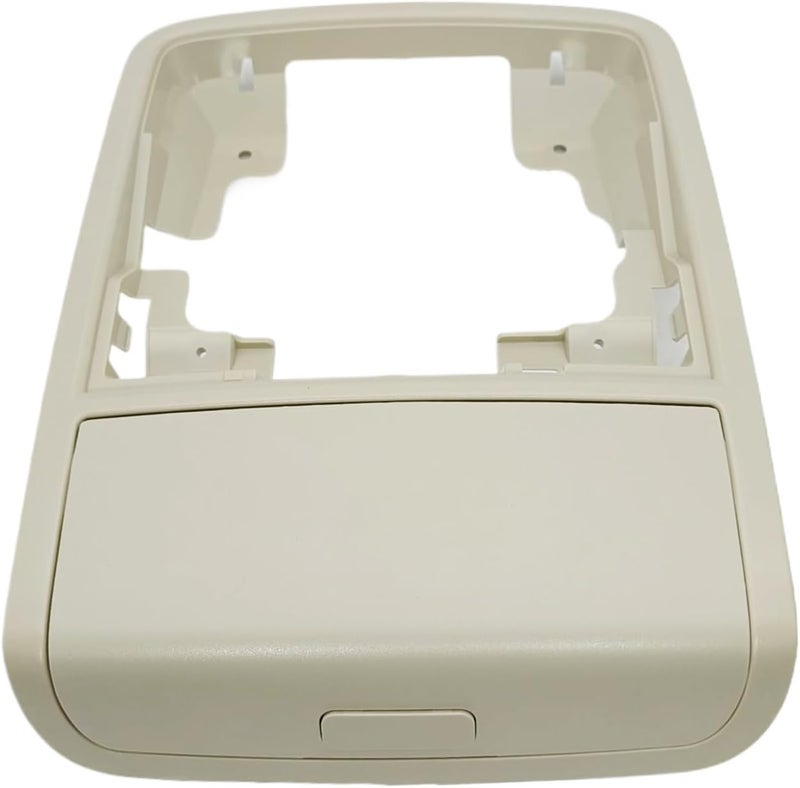 McrGinly Overhead Console Bracket, Overhead Storage Console Sun Glasses Case Holder Compatible with Jetta Passat (A3) 561868837A95T 5C686883795T (Beige) - Image 1